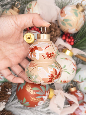 Handpainted Ceramic Ornaments
