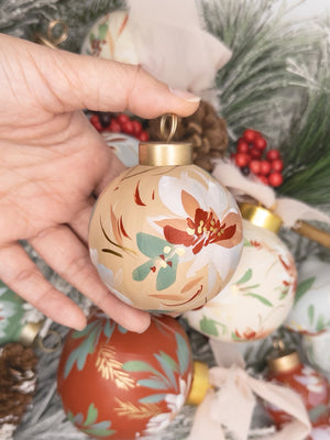 Handpainted Ceramic Ornaments