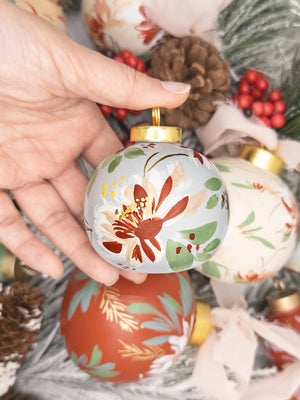 Handpainted Ceramic Ornaments