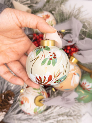Handpainted Ceramic Ornaments