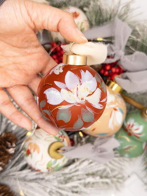 Handpainted Ceramic Ornaments
